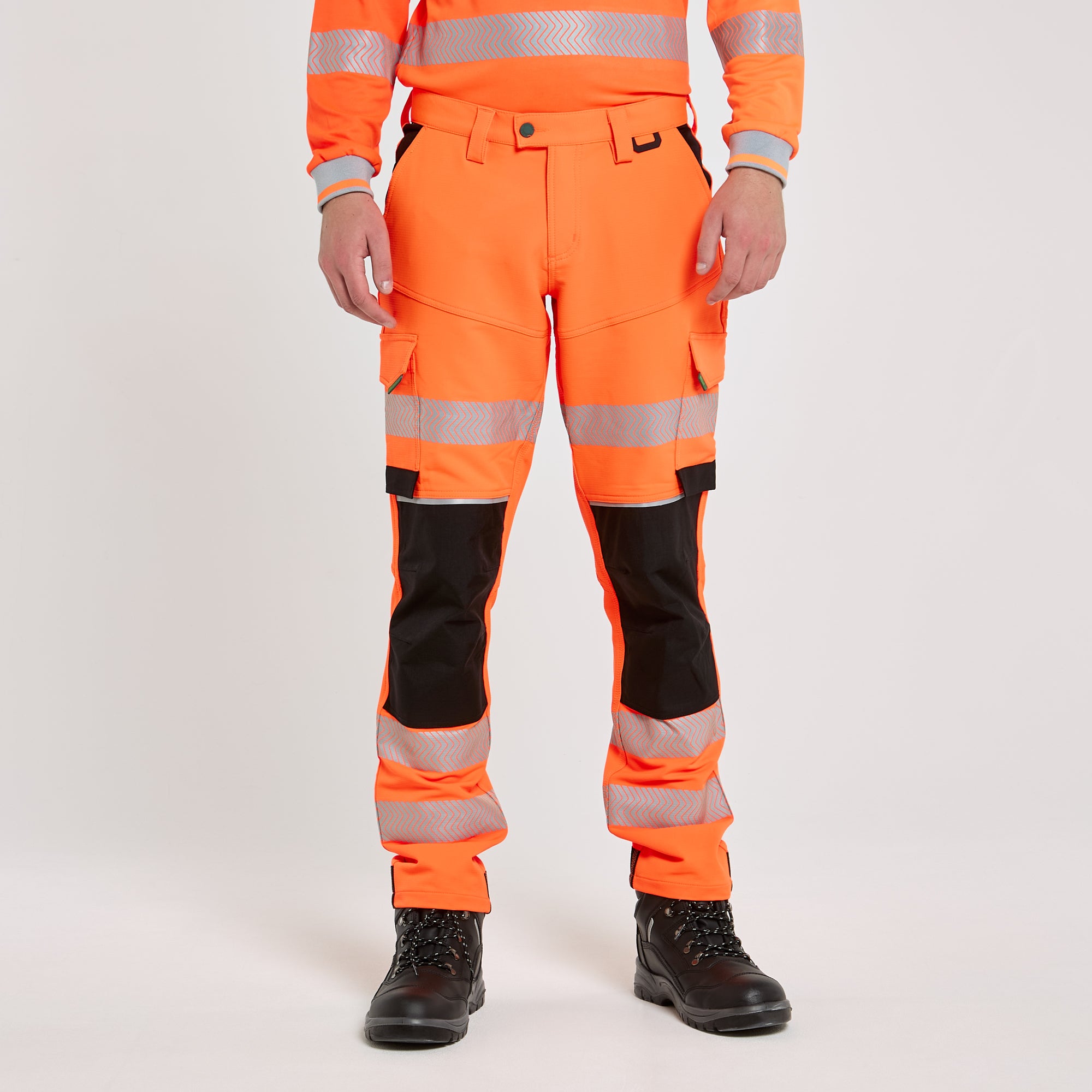 Stretch Combat Trousers Orange
