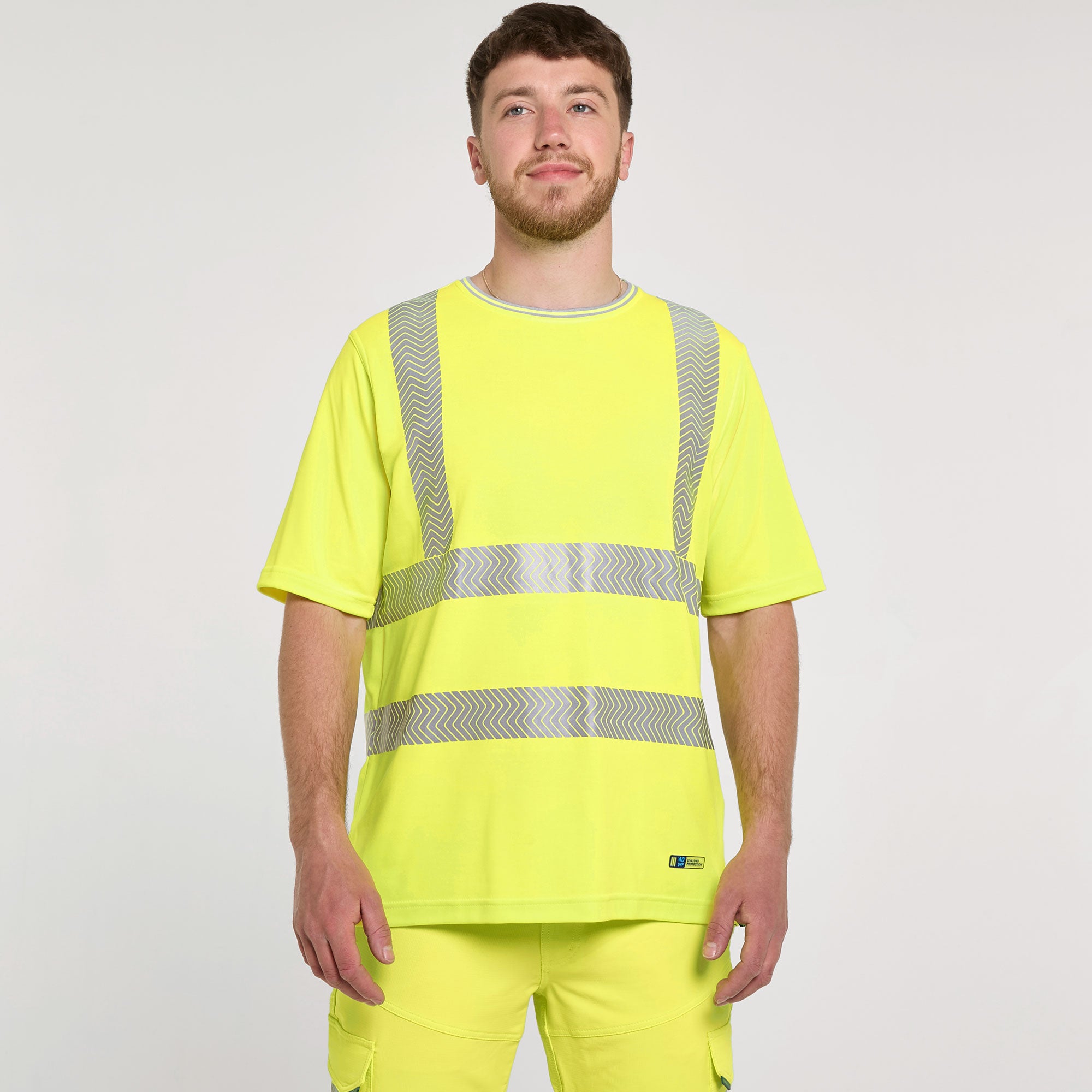 Short Sleeve T-Shirt Yellow - Bamboo Content