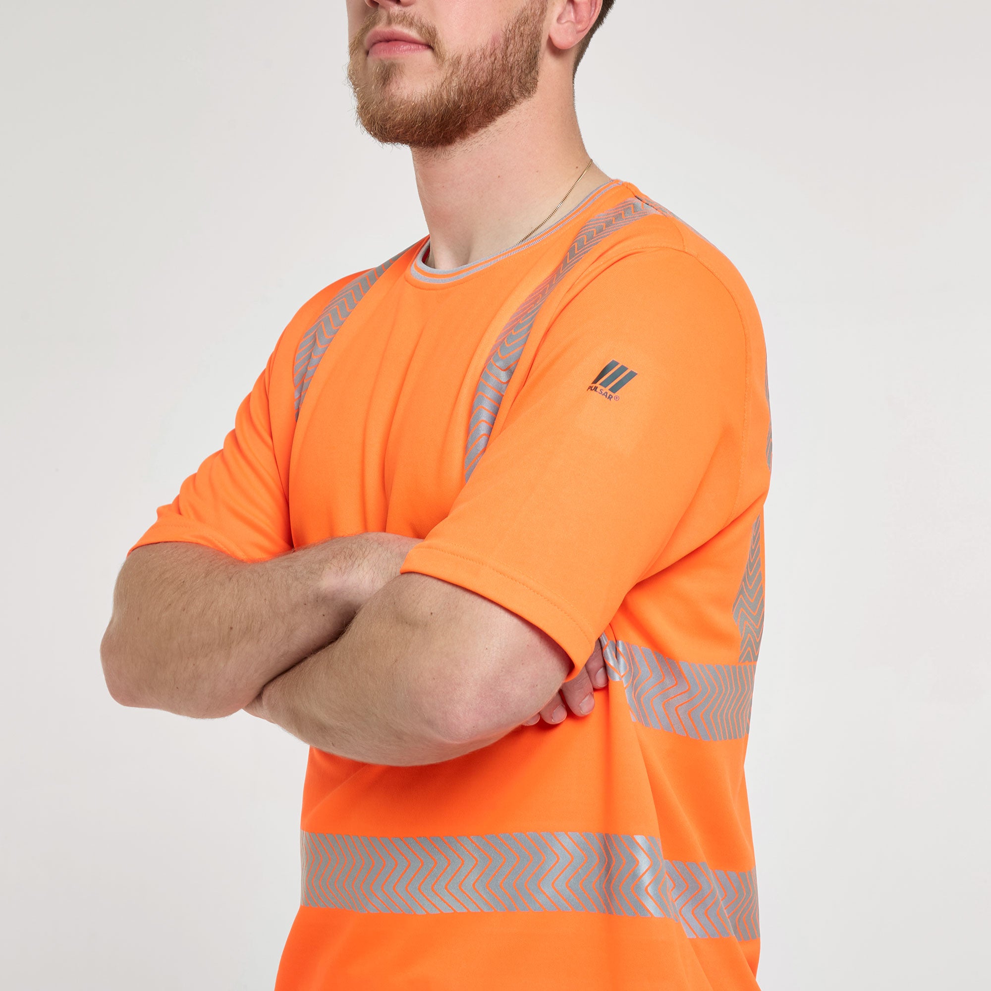 Short Sleeve T-Shirt Orange - Bamboo Content
