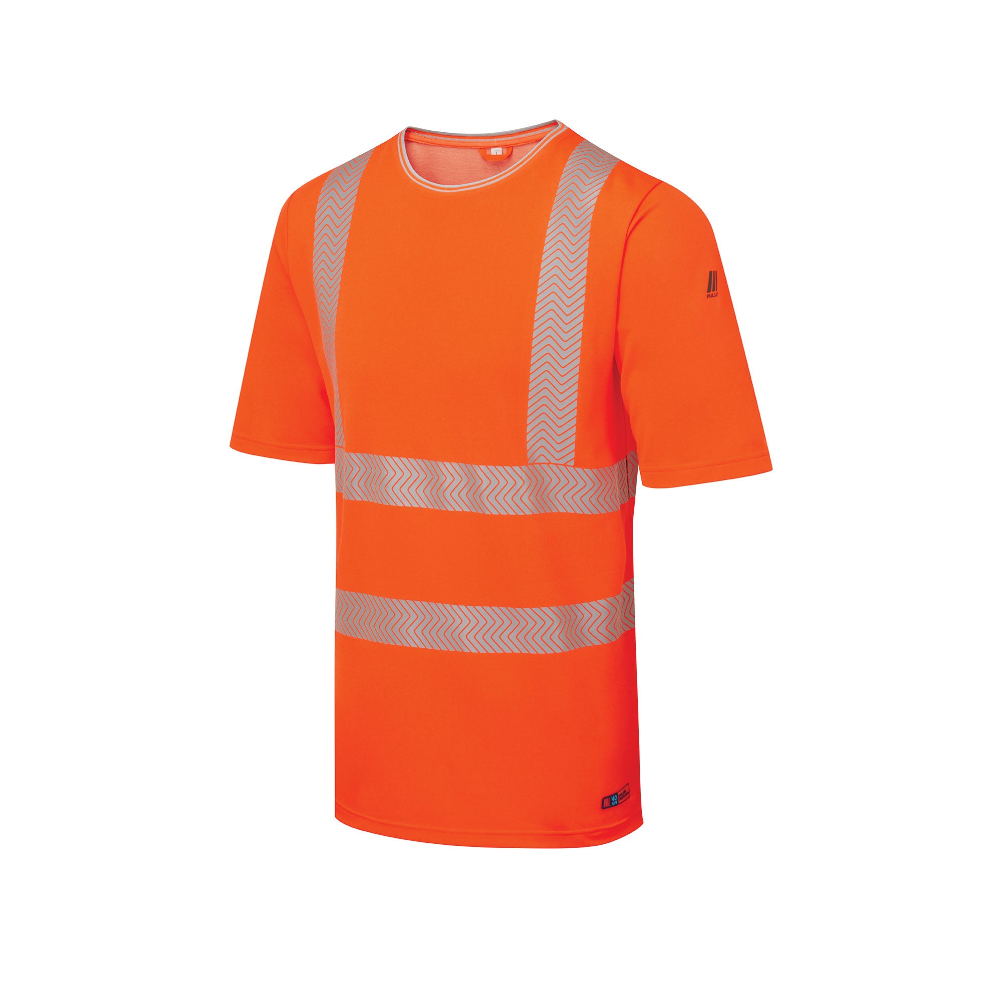 Short Sleeve T-Shirt Orange - Bamboo Content