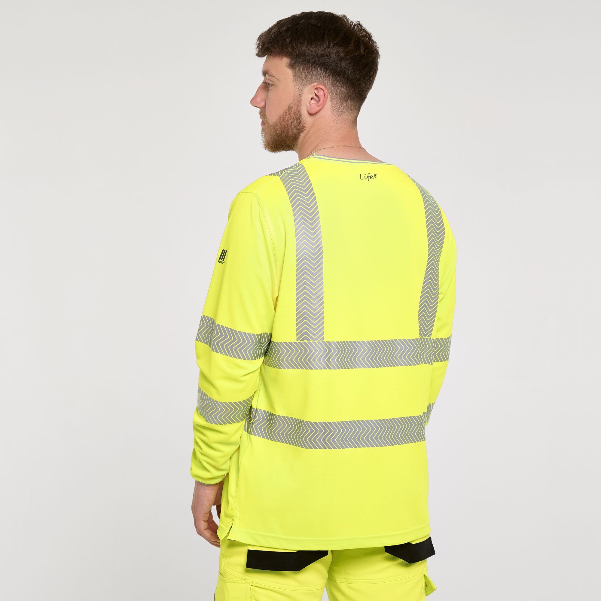 Long Sleeve T-Shirt Yellow - Bamboo Content