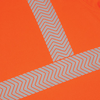 Long Sleeve T-Shirt Orange - Bamboo Content