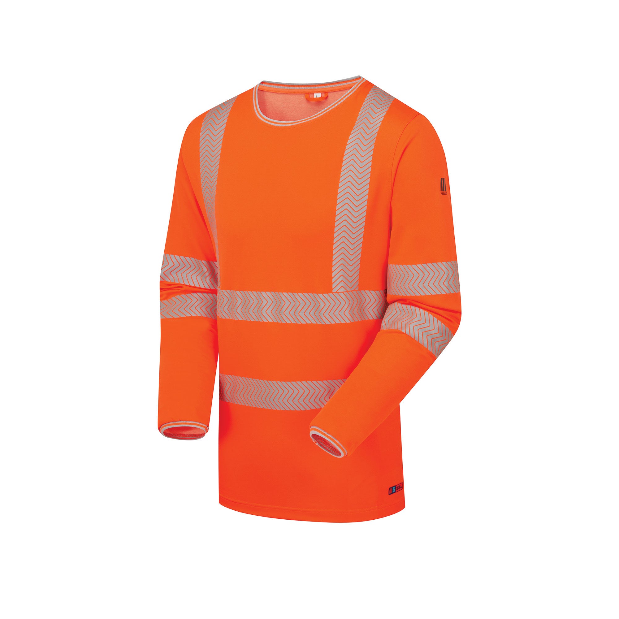 Long Sleeve T-Shirt Orange - Bamboo Content