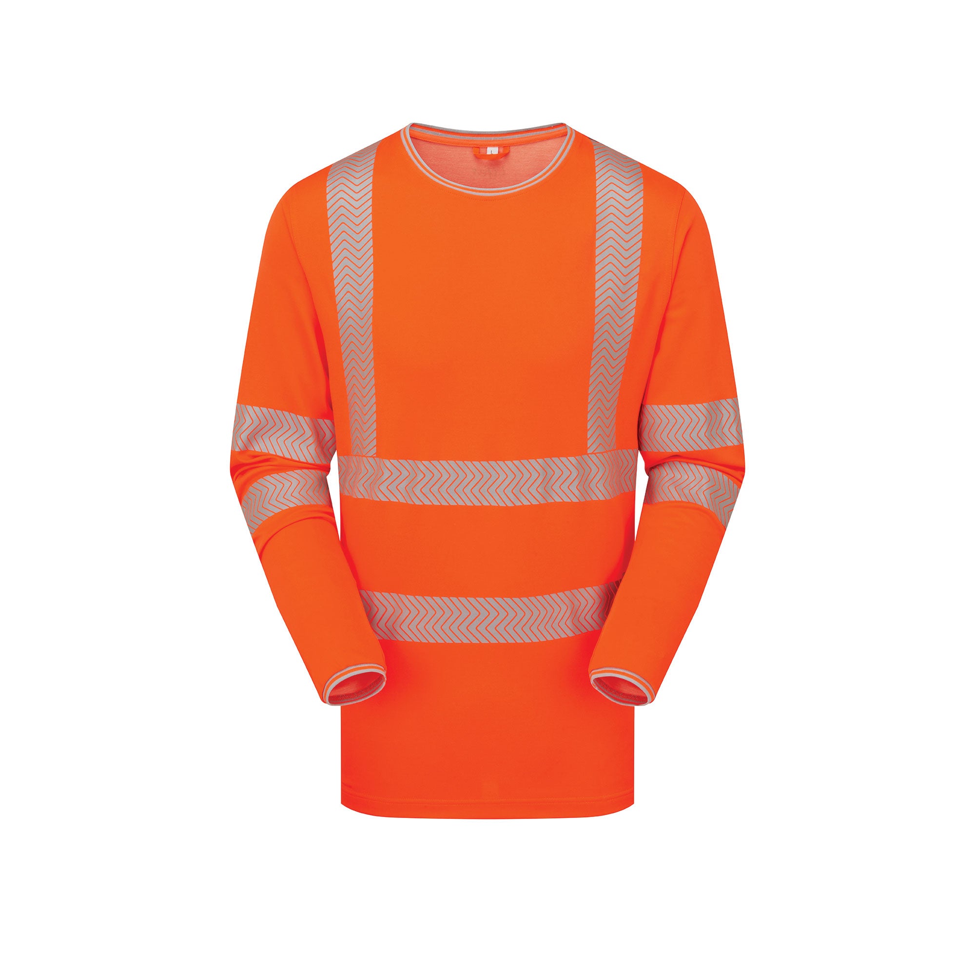 Long Sleeve T-Shirt Orange - Bamboo Content