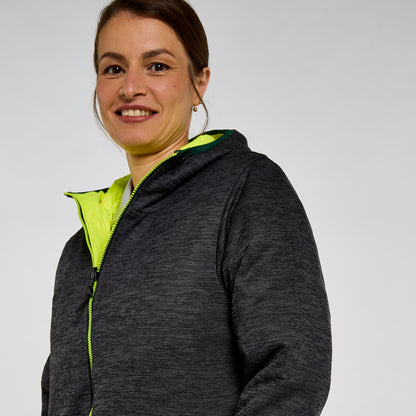 Women's Reversible Puffer Jacket Yellow