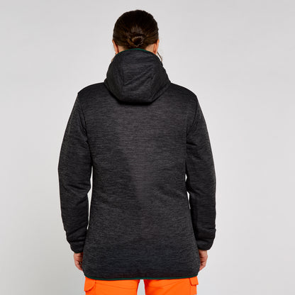 Women's Reversible Puffer Jacket Orange