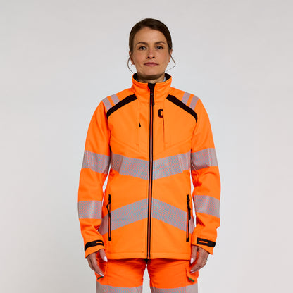 Women's Softshell Jacket Orange