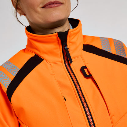 Women's Softshell Jacket Orange