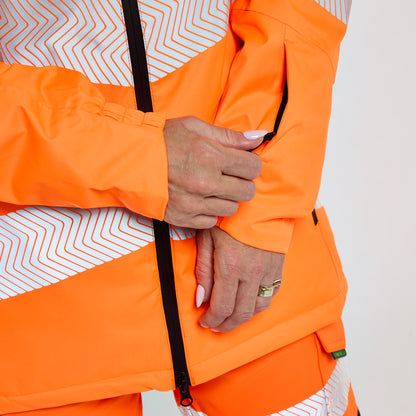 Women's Insulated Parka Orange