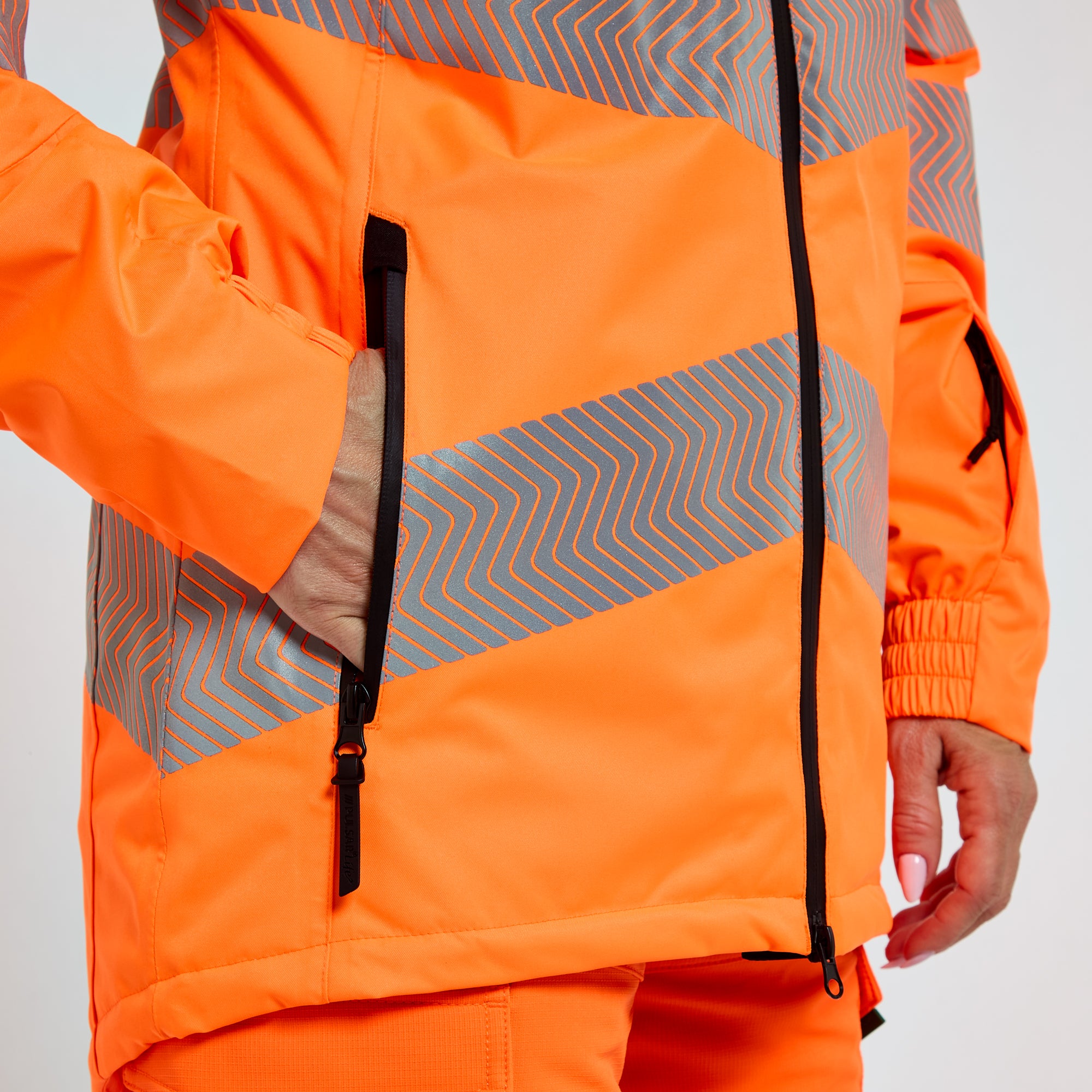 Women's Insulated Parka Orange