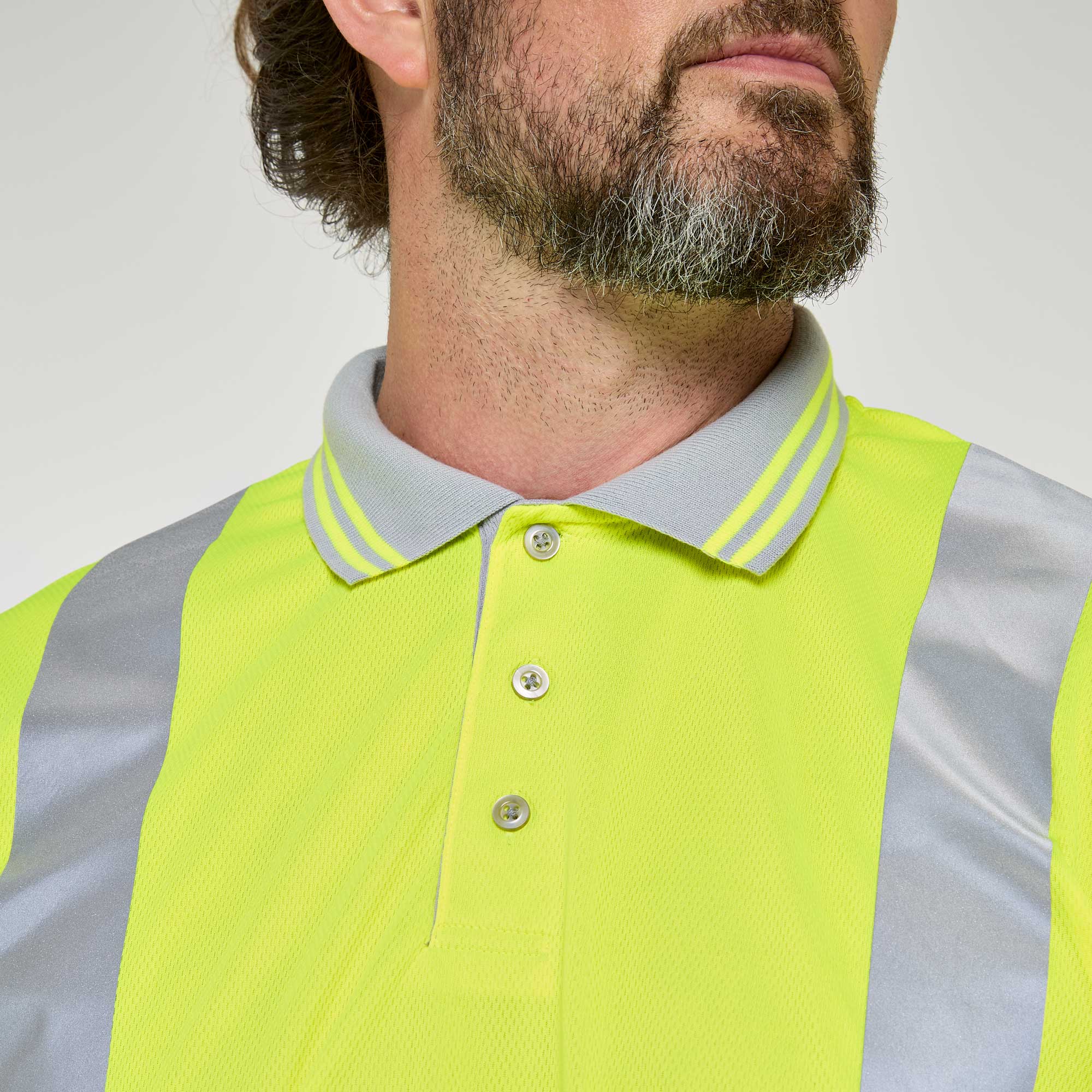 Short Sleeve Polo Shirt Yellow