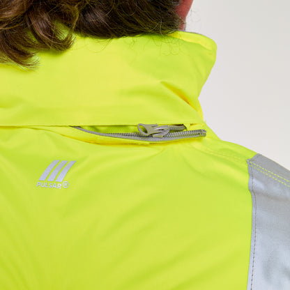 Padded Bomber Jacket Yellow - Recycled Content