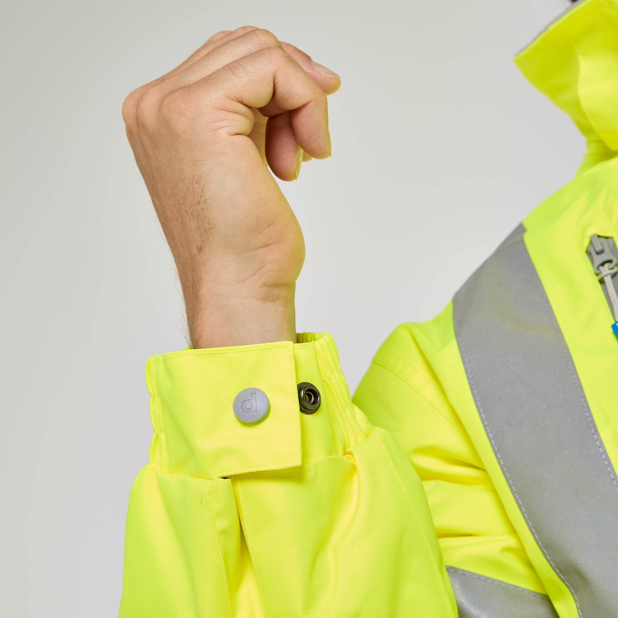 Padded Bomber Jacket Yellow - Recycled Content