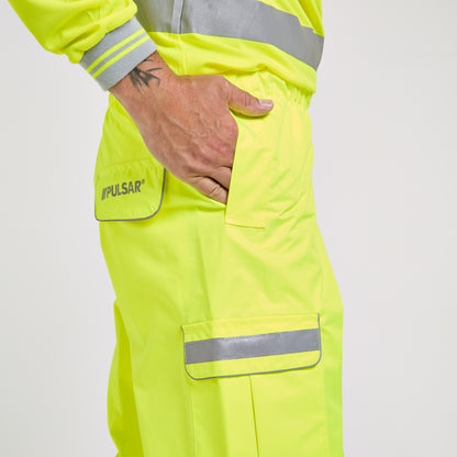 Waterproof Overtrousers Yellow - Recycled Content