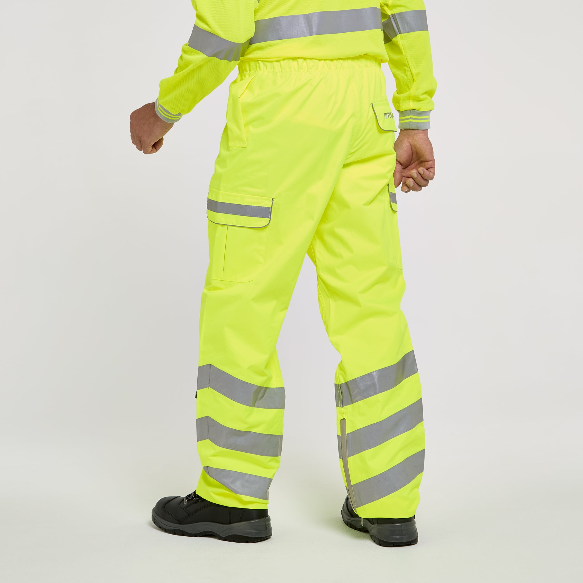Waterproof Overtrousers Yellow - Recycled Content