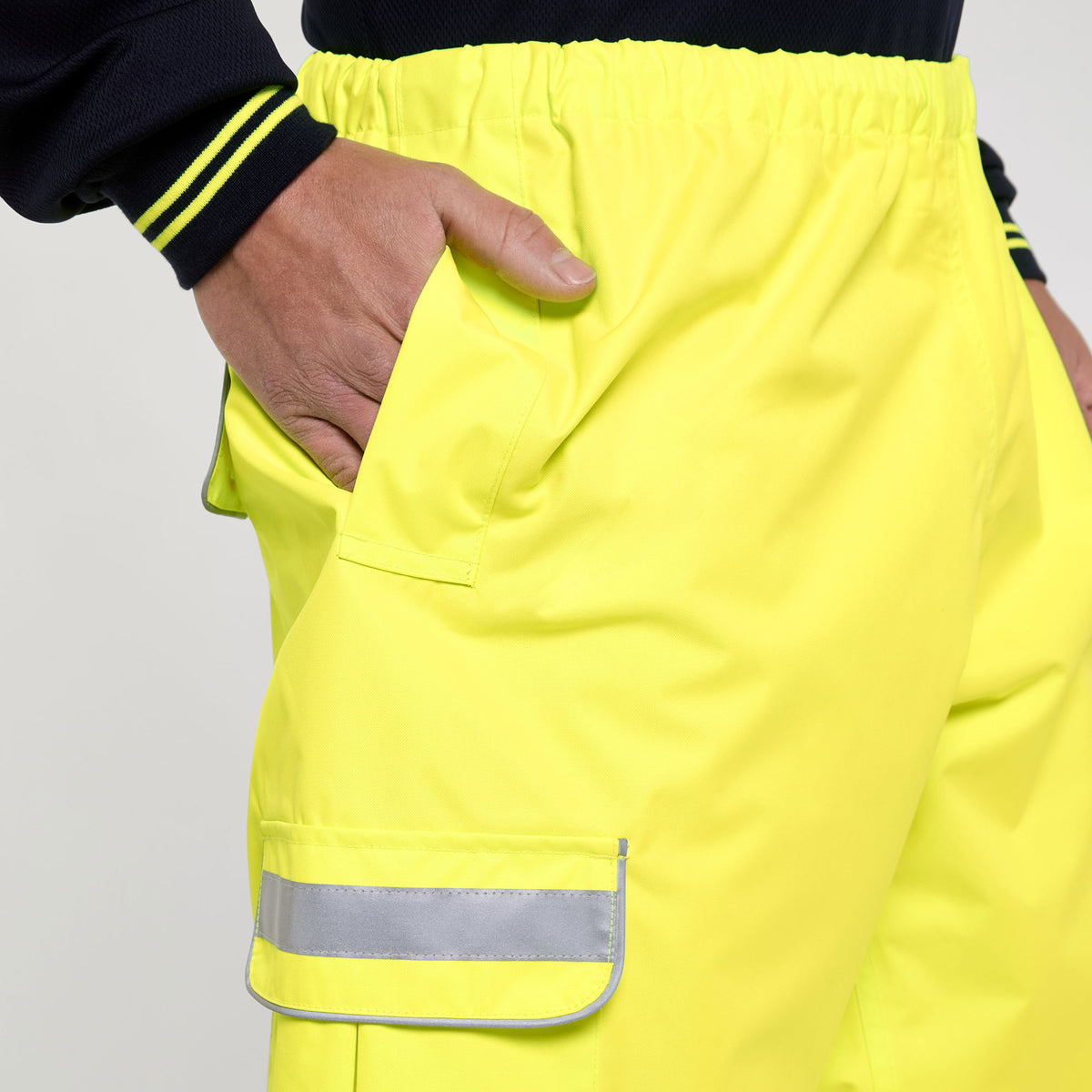 Two Tone Over Trouser Yellow Navy