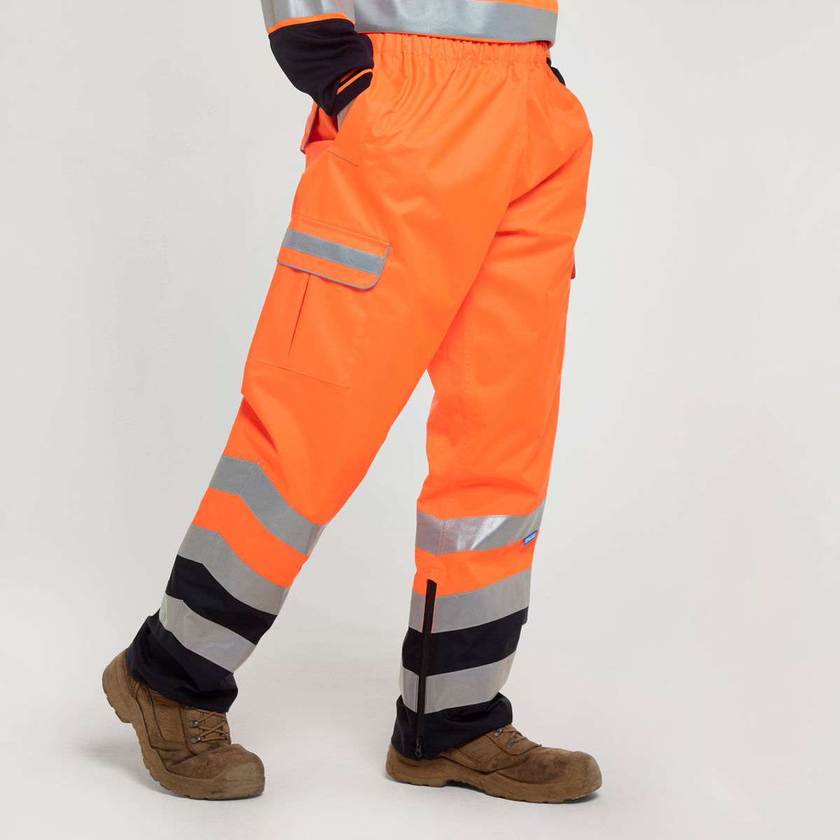 Two Tone Over Trouser Orange Navy