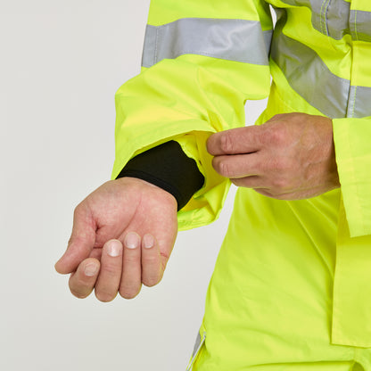 Mesh Lined Coverall Yellow - Recycled Content