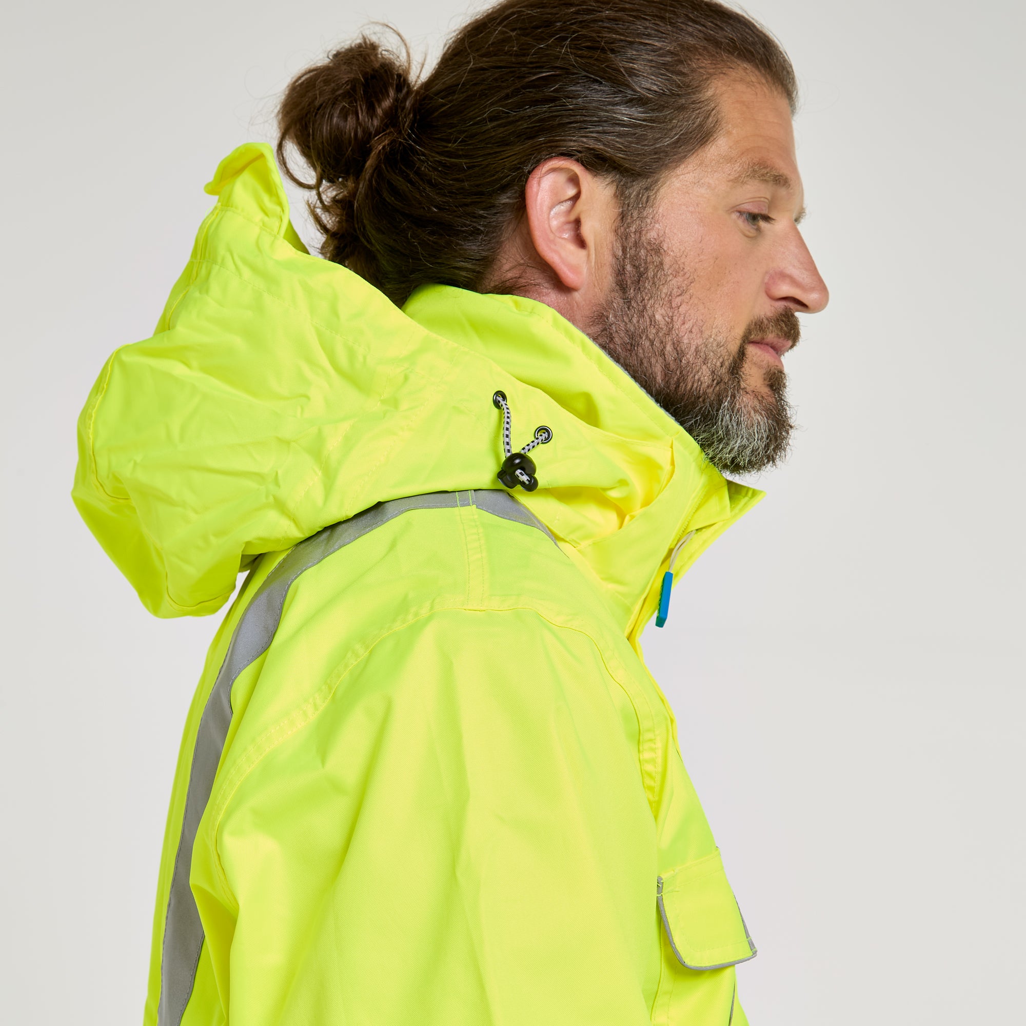 Mesh Lined Coverall Yellow - Recycled Content