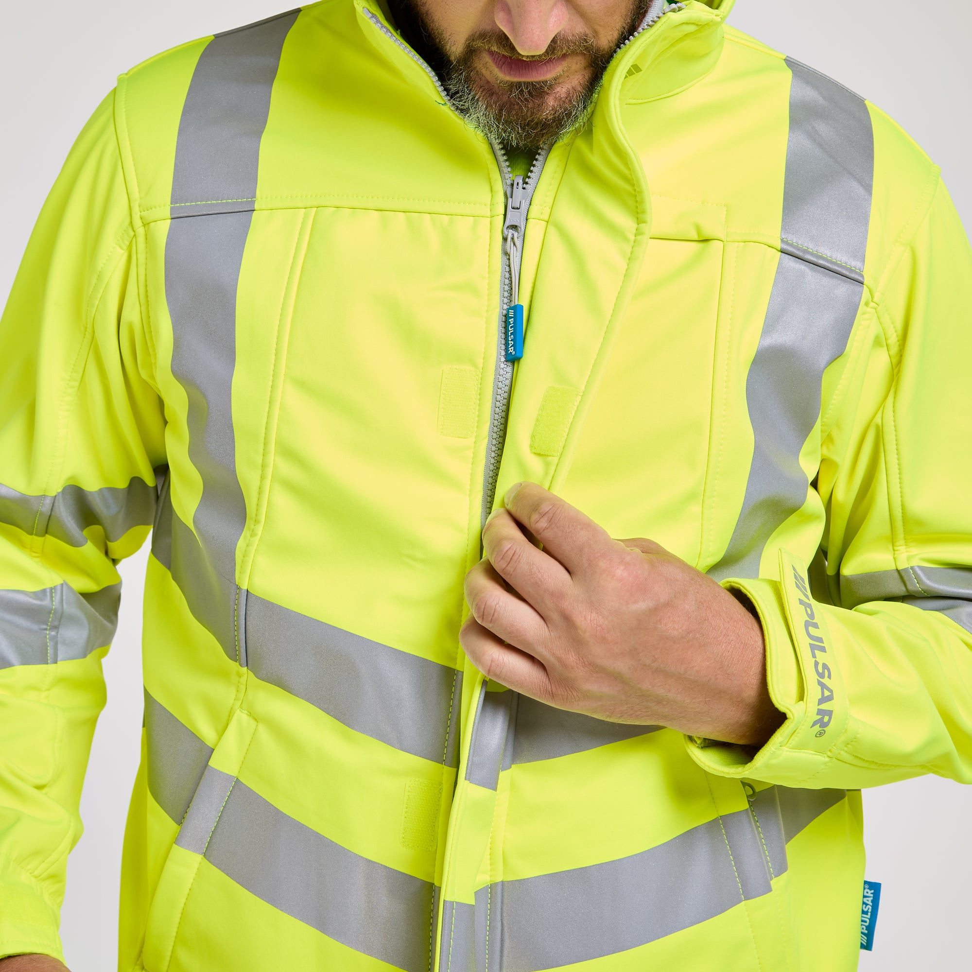 Softshell Jacket Yellow - Recycled Content