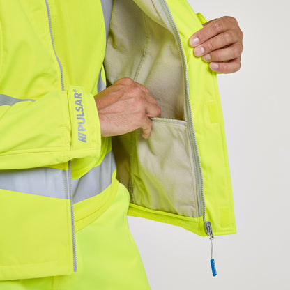 Softshell Jacket Yellow - Recycled Content