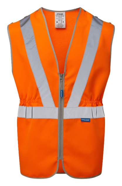 Tear Apart Waistcoat Orange