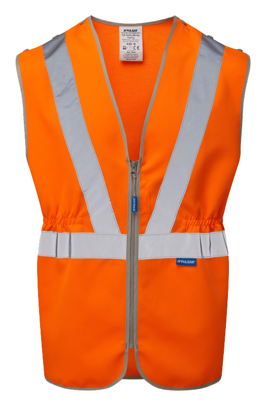 Tear Apart Waistcoat Orange