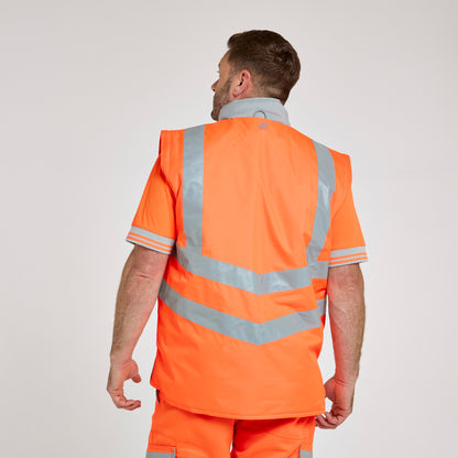 Interactive Body Warmer Orange
