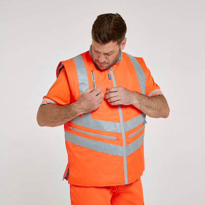 Interactive Body Warmer Orange