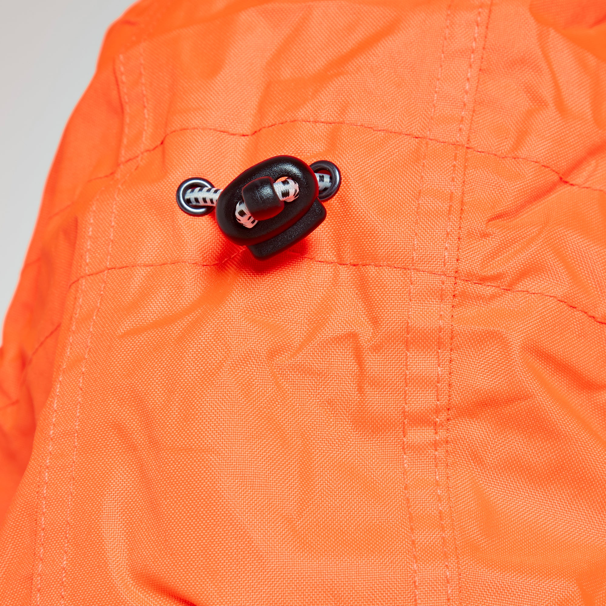 Mesh Lined Storm Coat Orange - Recycled Content