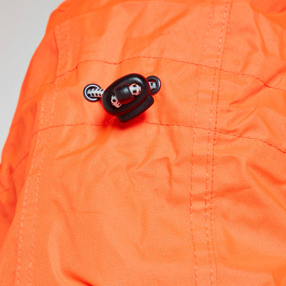 Mesh Lined Storm Coat Orange - Recycled Content