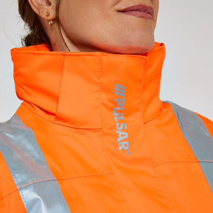 Women's Storm Coat Orange