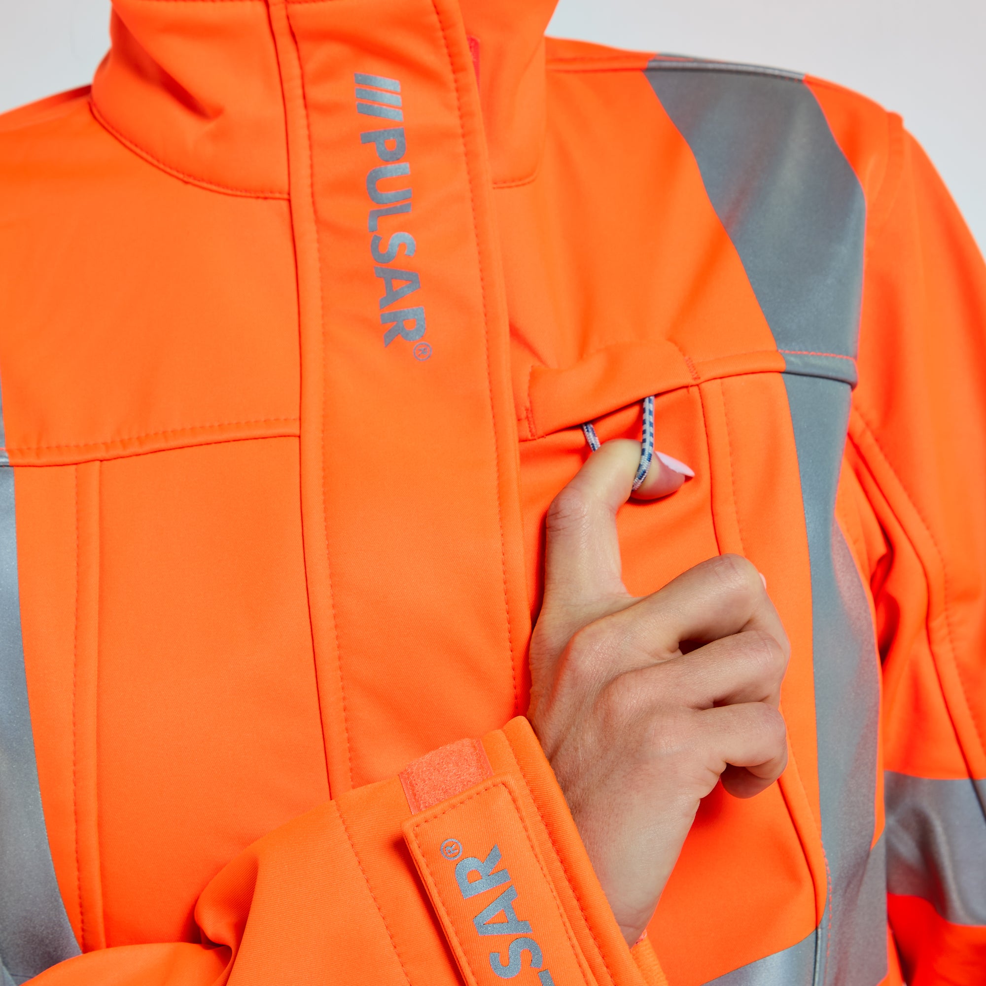 Women's Softshell Orange - Recycled Content