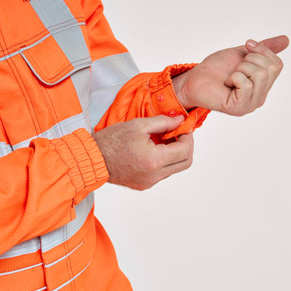 Rail Spec 310gsm FR-AST-ARC Combat Coverall Orange