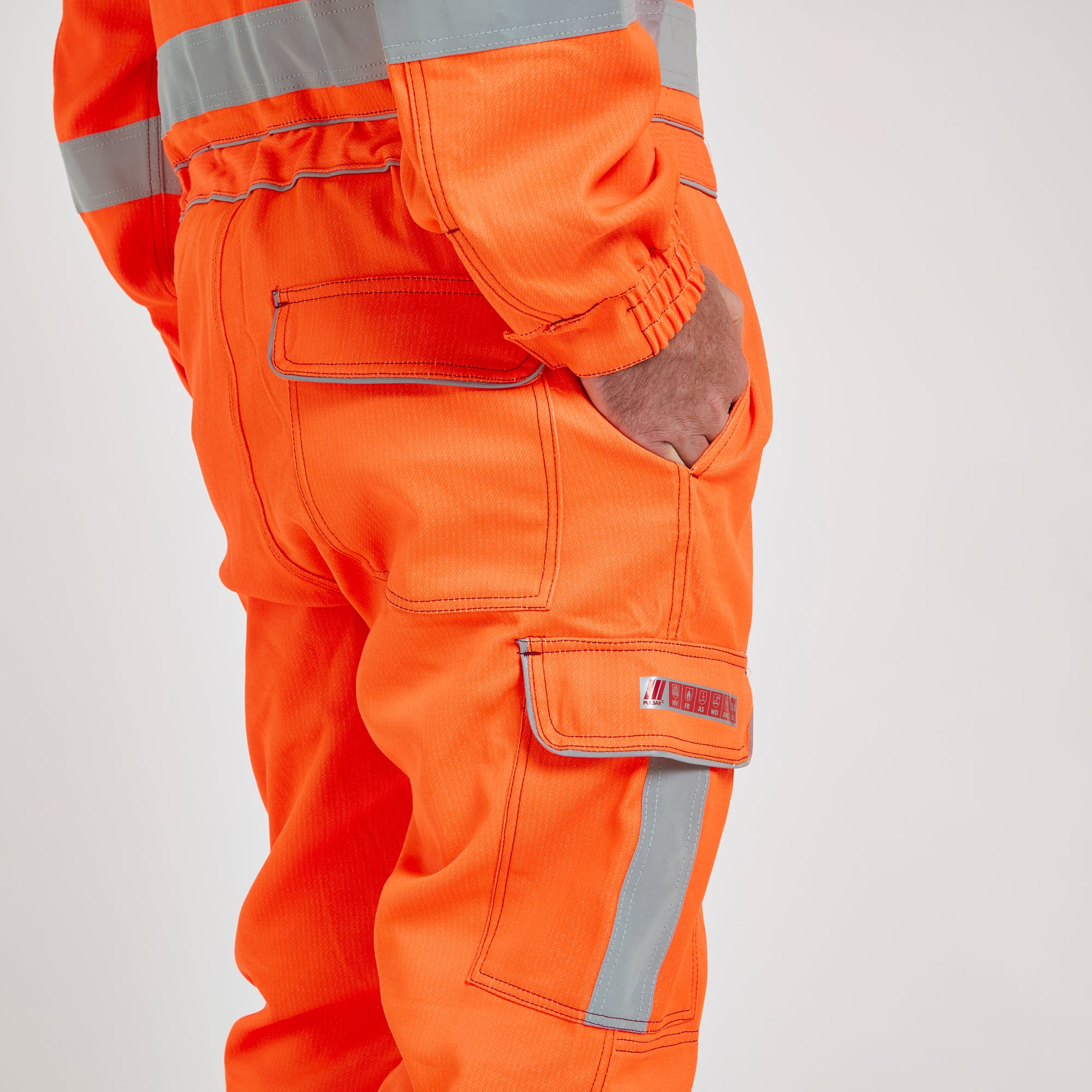Rail Spec 310gsm FR-AST-ARC Combat Coverall Orange