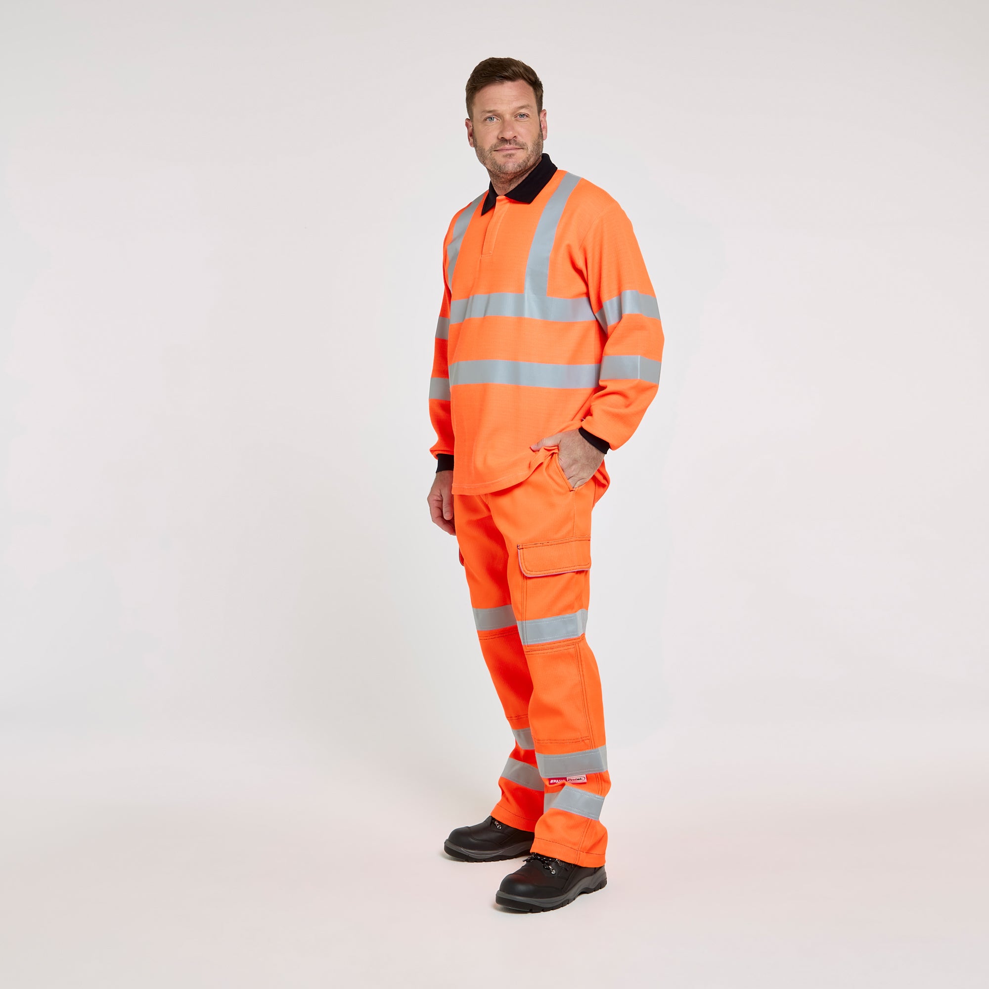 Rail Spec FR-AST-ARC Combat Trousers Orange