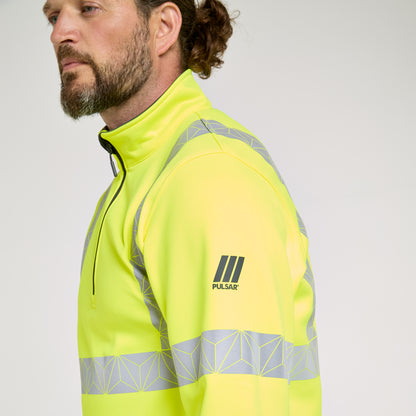 Quarter-Zip Yellow