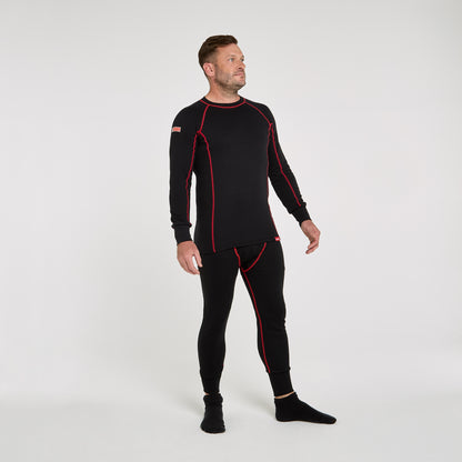 FR-AST-ARC Men's Long Pants Black/Red